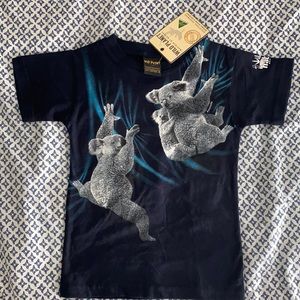 Koala kids Navy Tshirt  NWT size 4years by Wild Planet